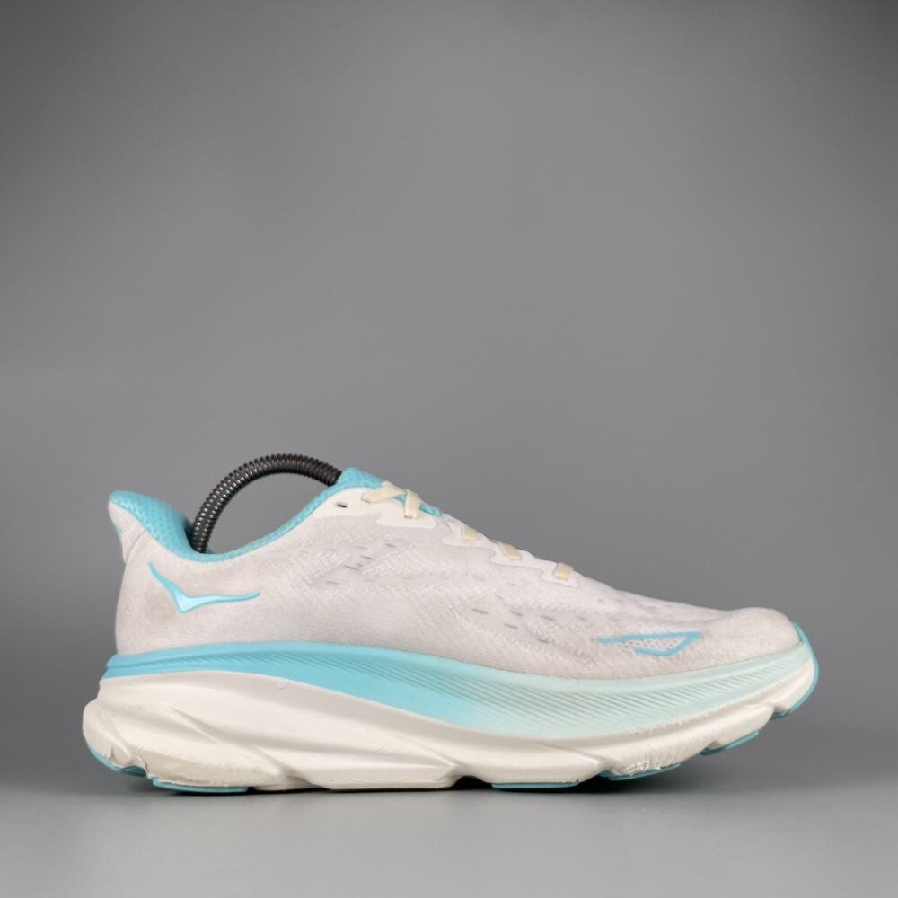 Hoka One One Clifton 9 Women's Size 9.5 B Frost Rose Gold Running Sneakers Shoes - Picture 5 of 10